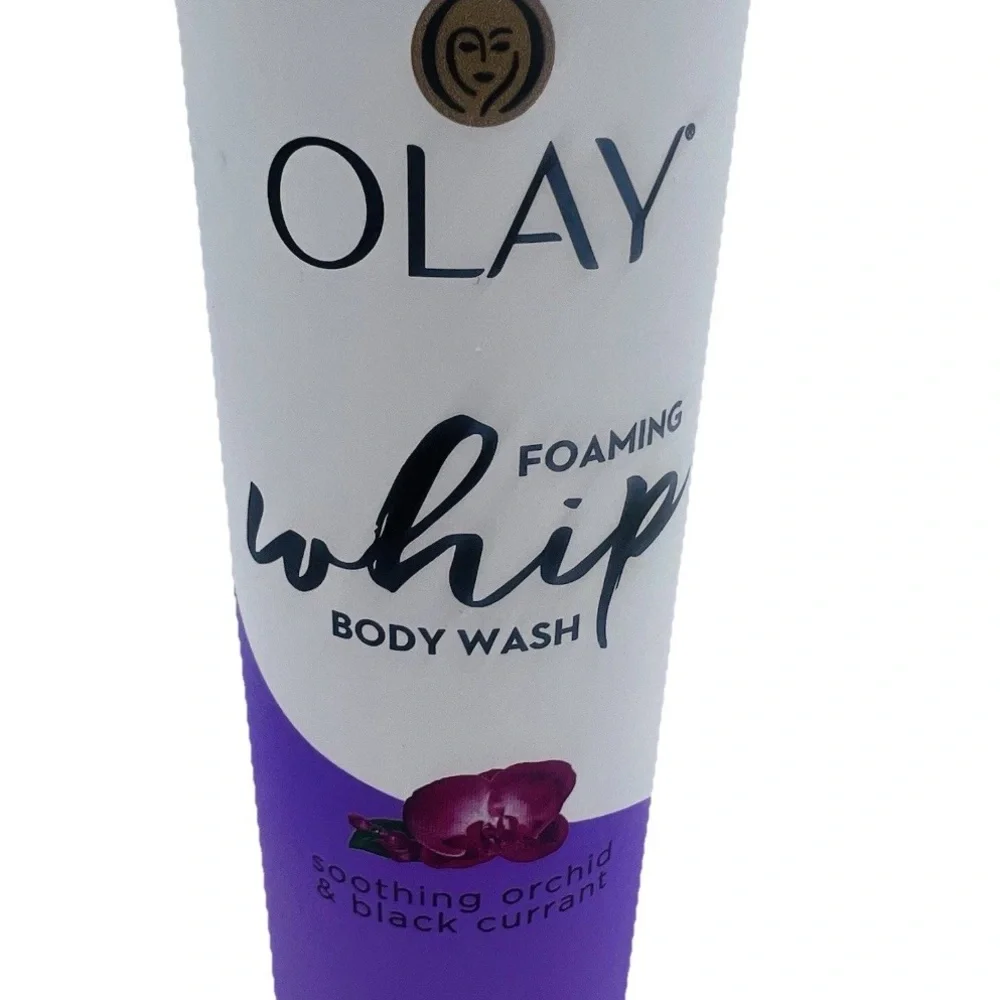 Olay Foaming Whip Body Wash Soothing Orchid & Black Currant 10.3 oz New